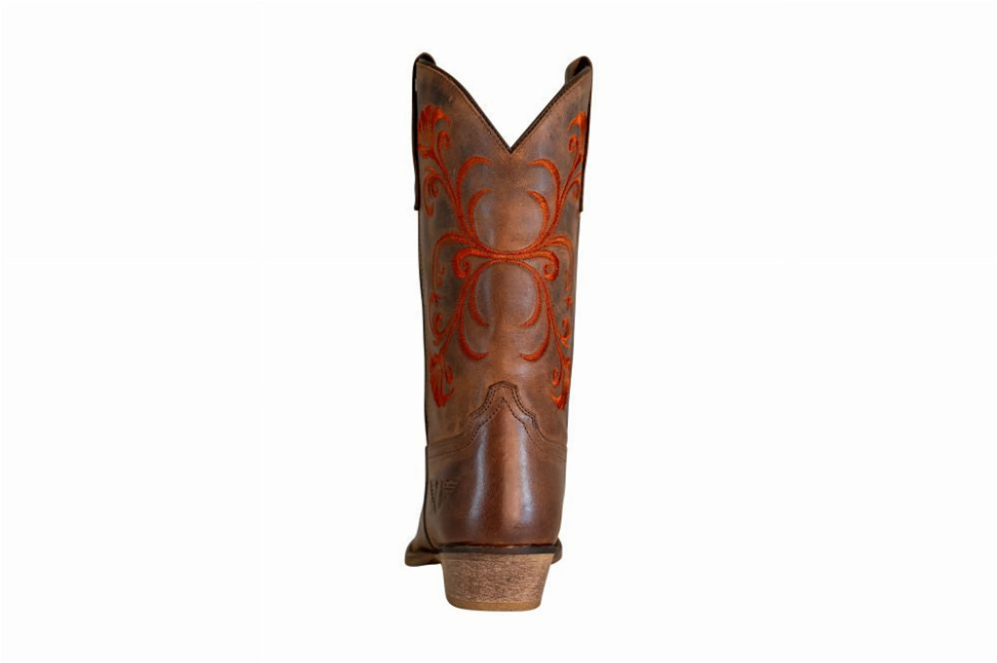 Foral Design Square Toe Western Boot, Tuff Rider