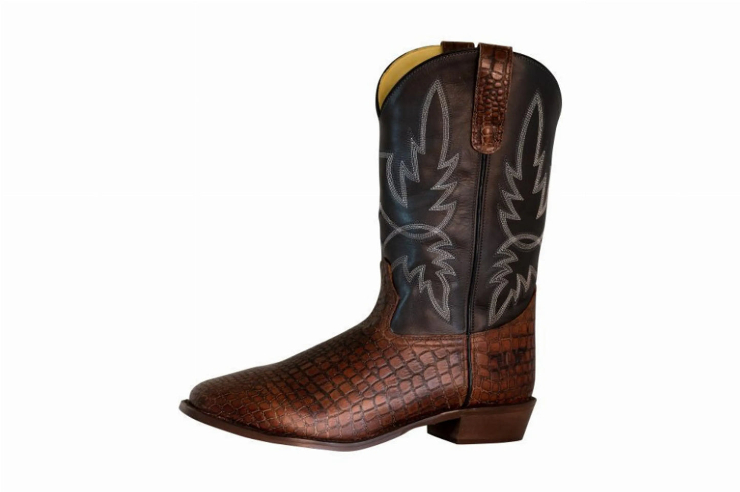 Men's Grant Wide Square Toe Western Boot, Tuff Rider