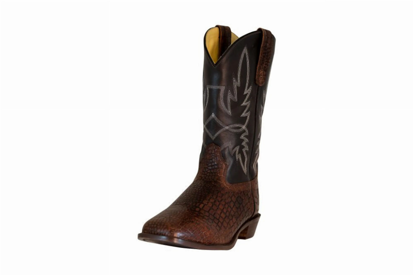 Men's Grant Wide Square Toe Western Boot, Tuff Rider