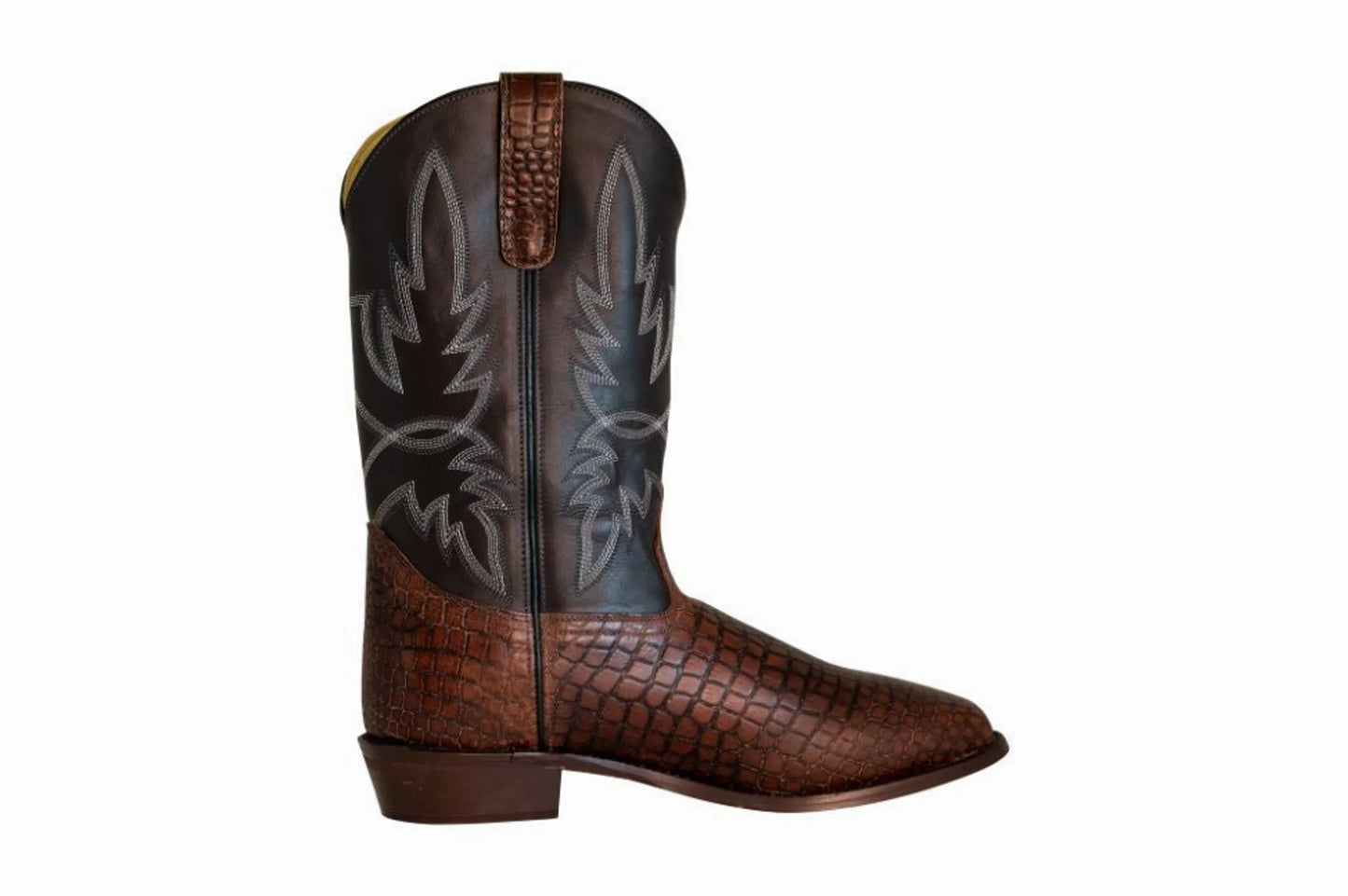 Men's Grant Wide Square Toe Western Boot, Tuff Rider
