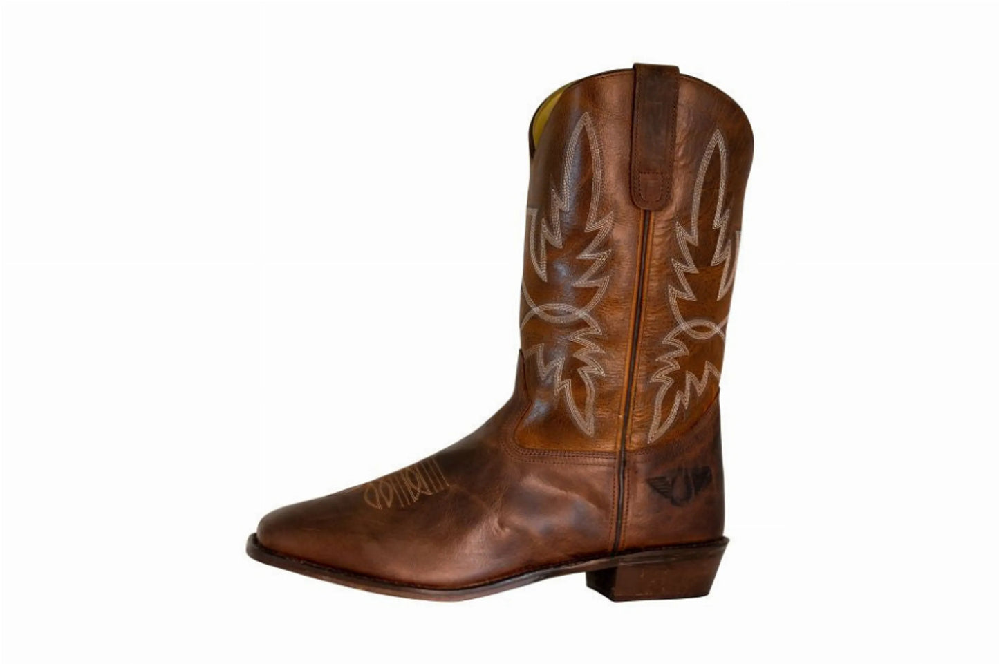 Men's Old Faithful Wide Square Toe Western Boot, Tuff Rider