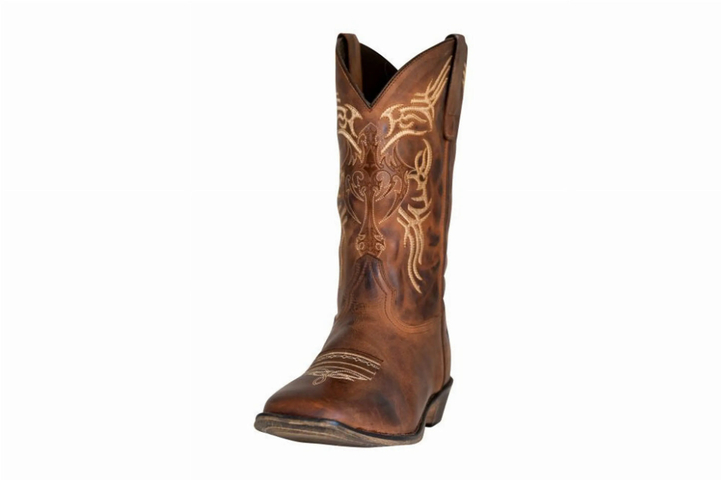 Men's Lamar Wide Square Toe Western Boot, Tuff Rider