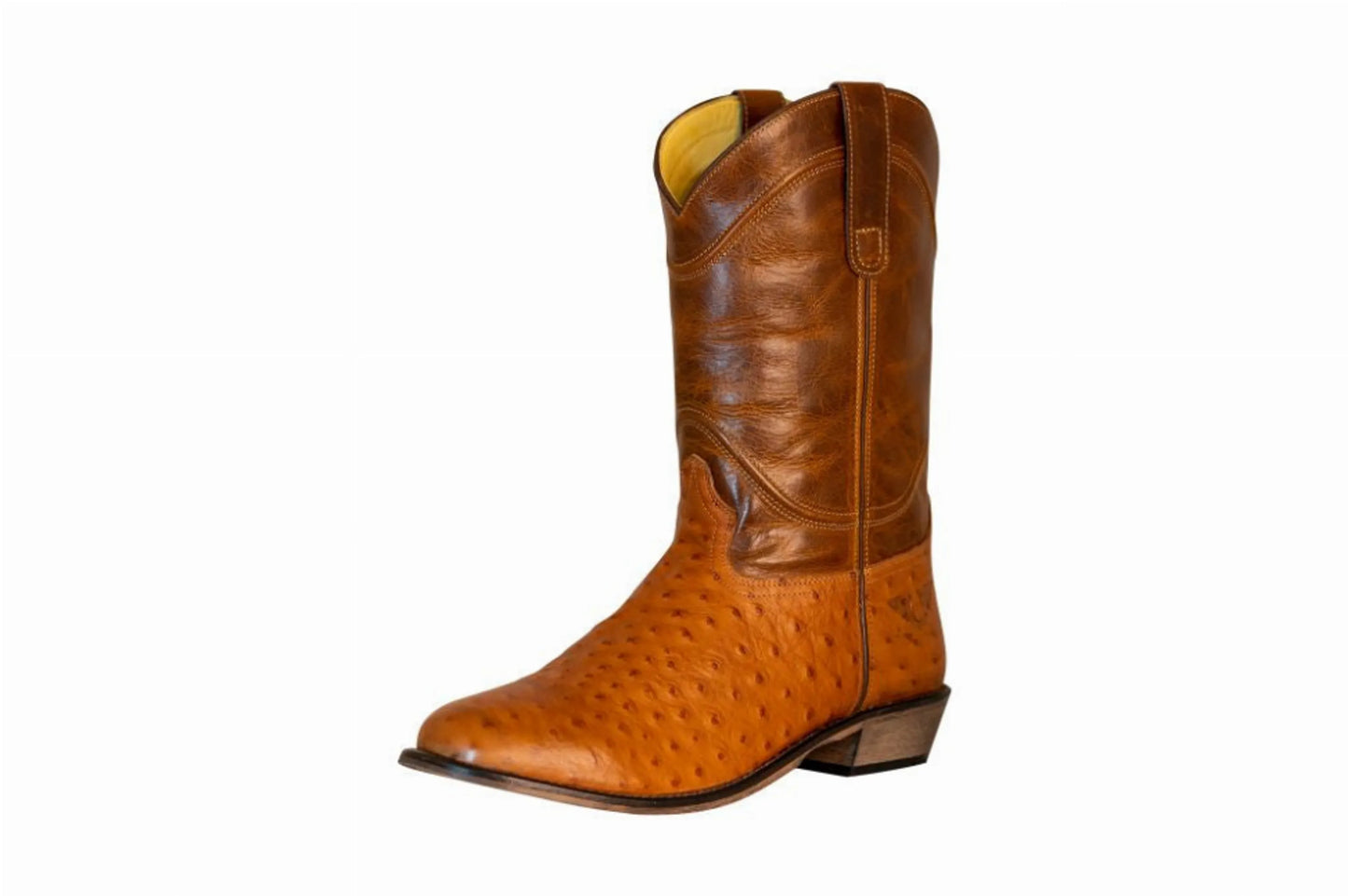 Men's Norris Wide Round Toe Western Boot, Tuff Rider
