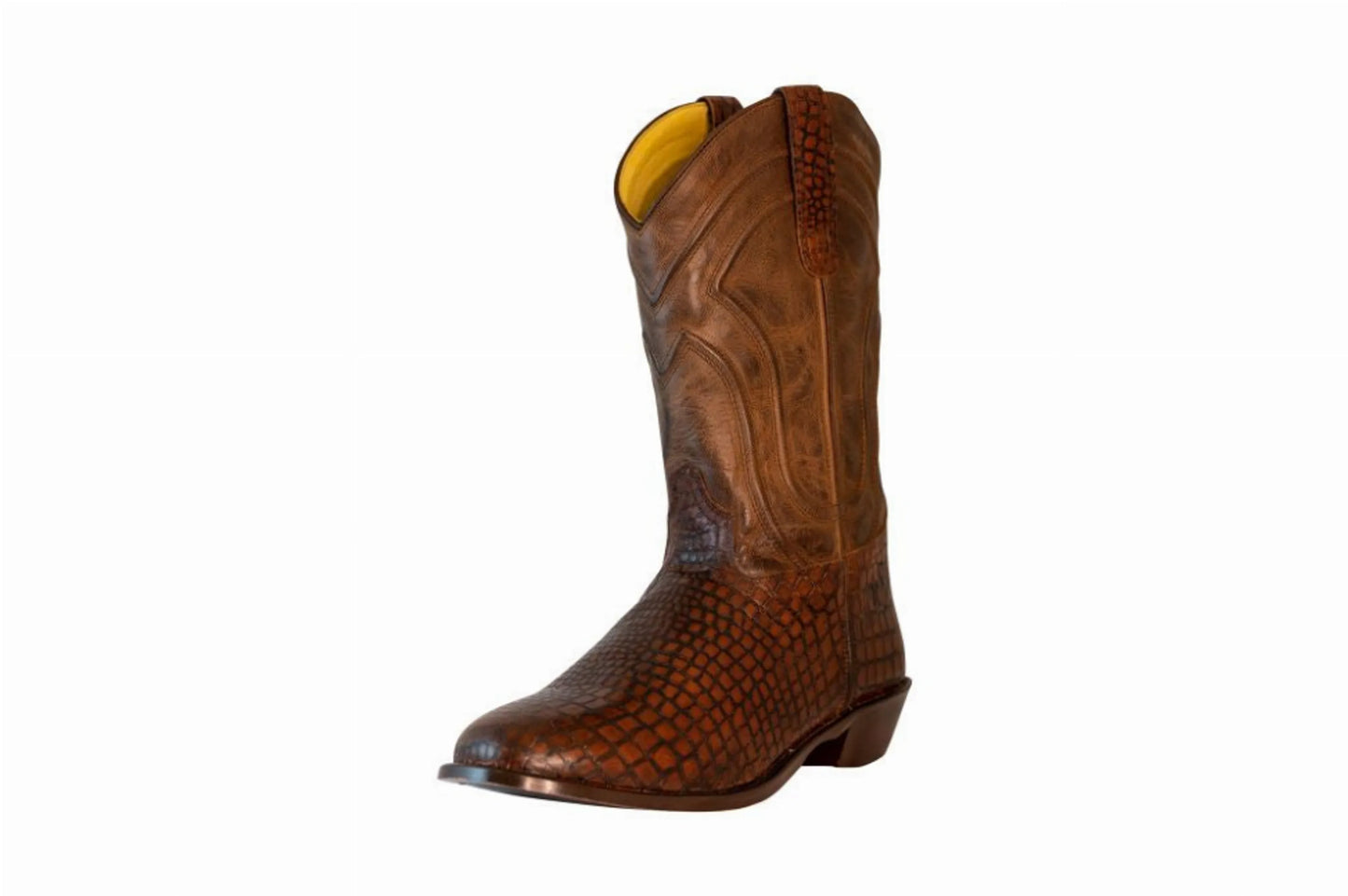 Men's Hayden Wide Round Toe Western Boot, Tuff Rider