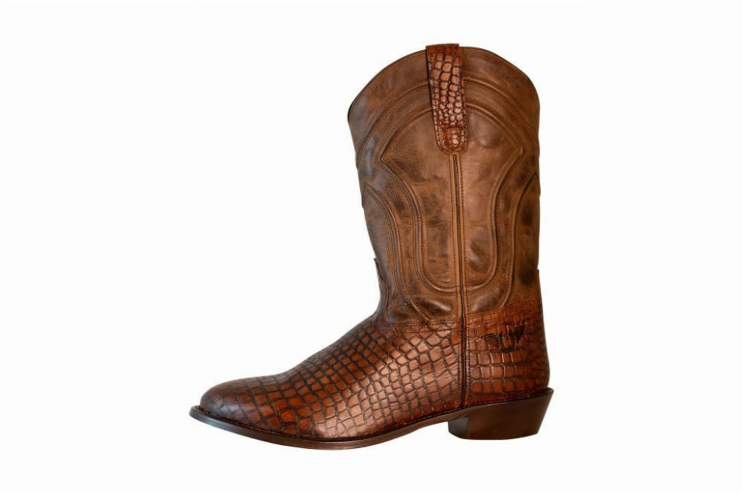 Men's Hayden Wide Round Toe Western Boot, Tuff Rider