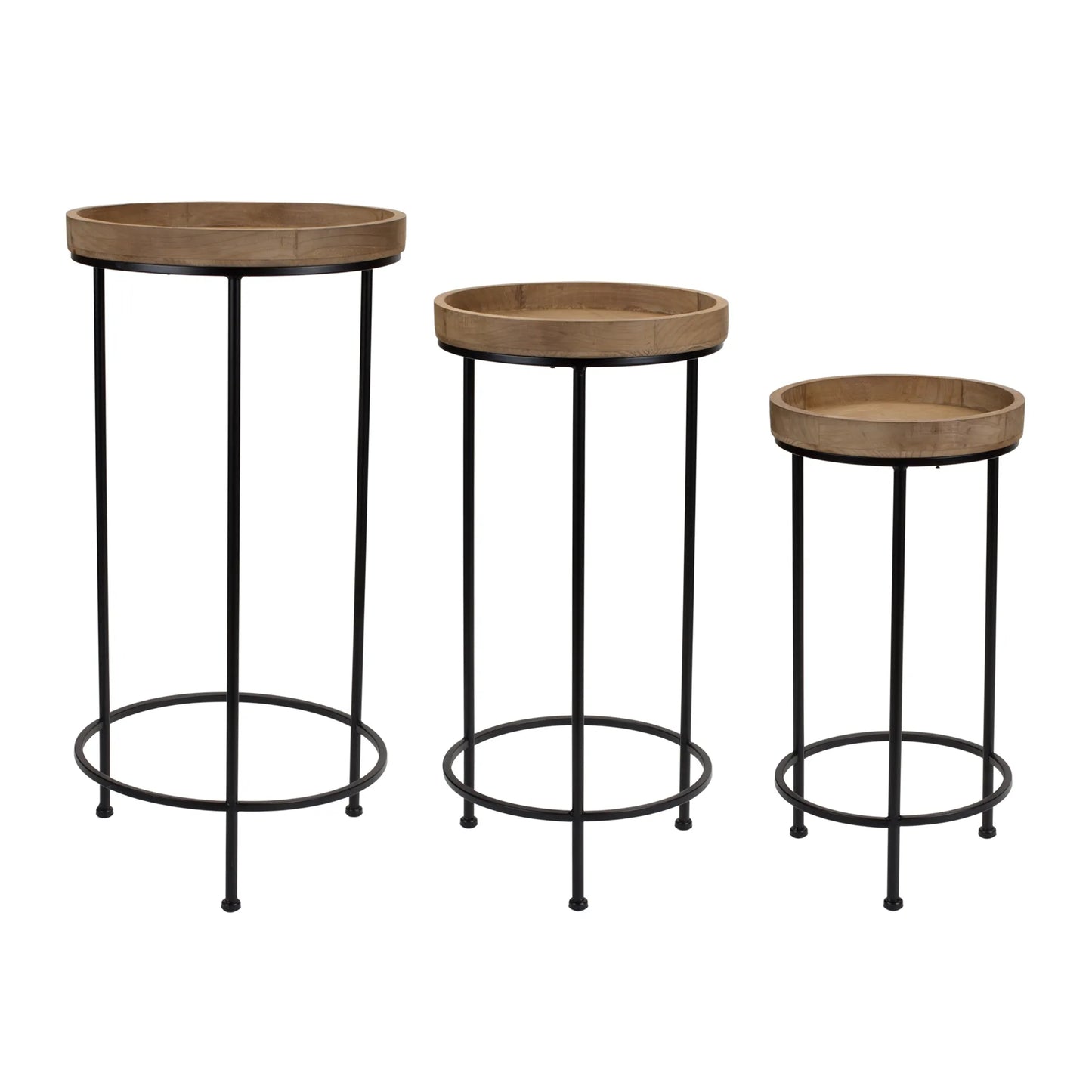 Chic Accent Tables, set of 3