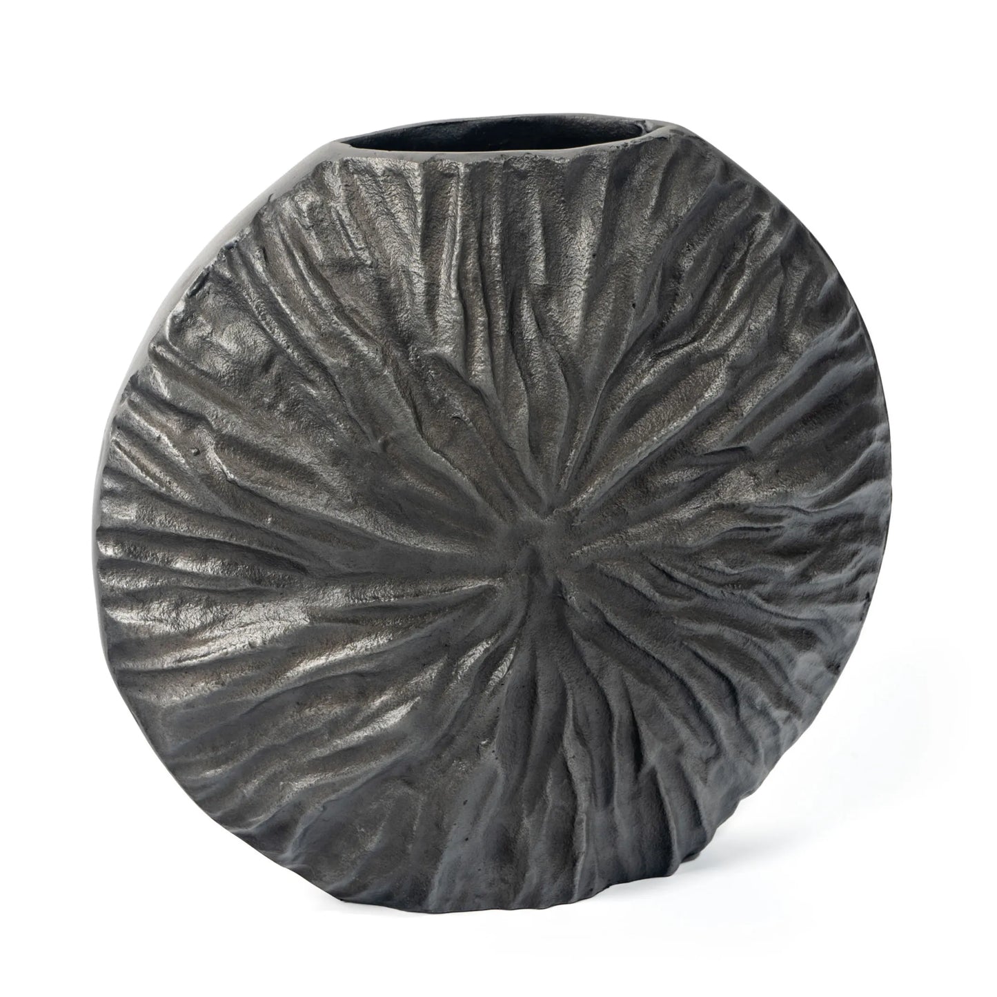 Abstract Splash Aluminum Table Vase