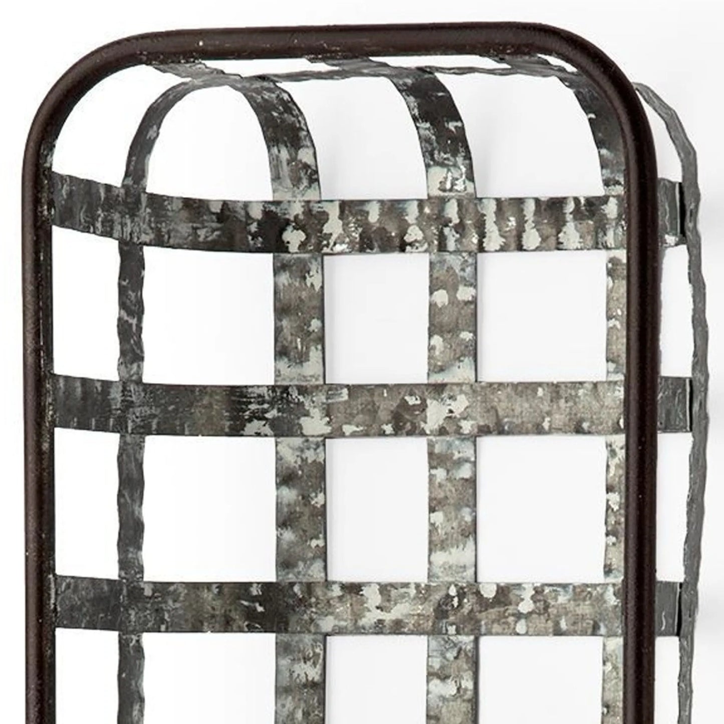 Cottage Galvanized Wall Vase