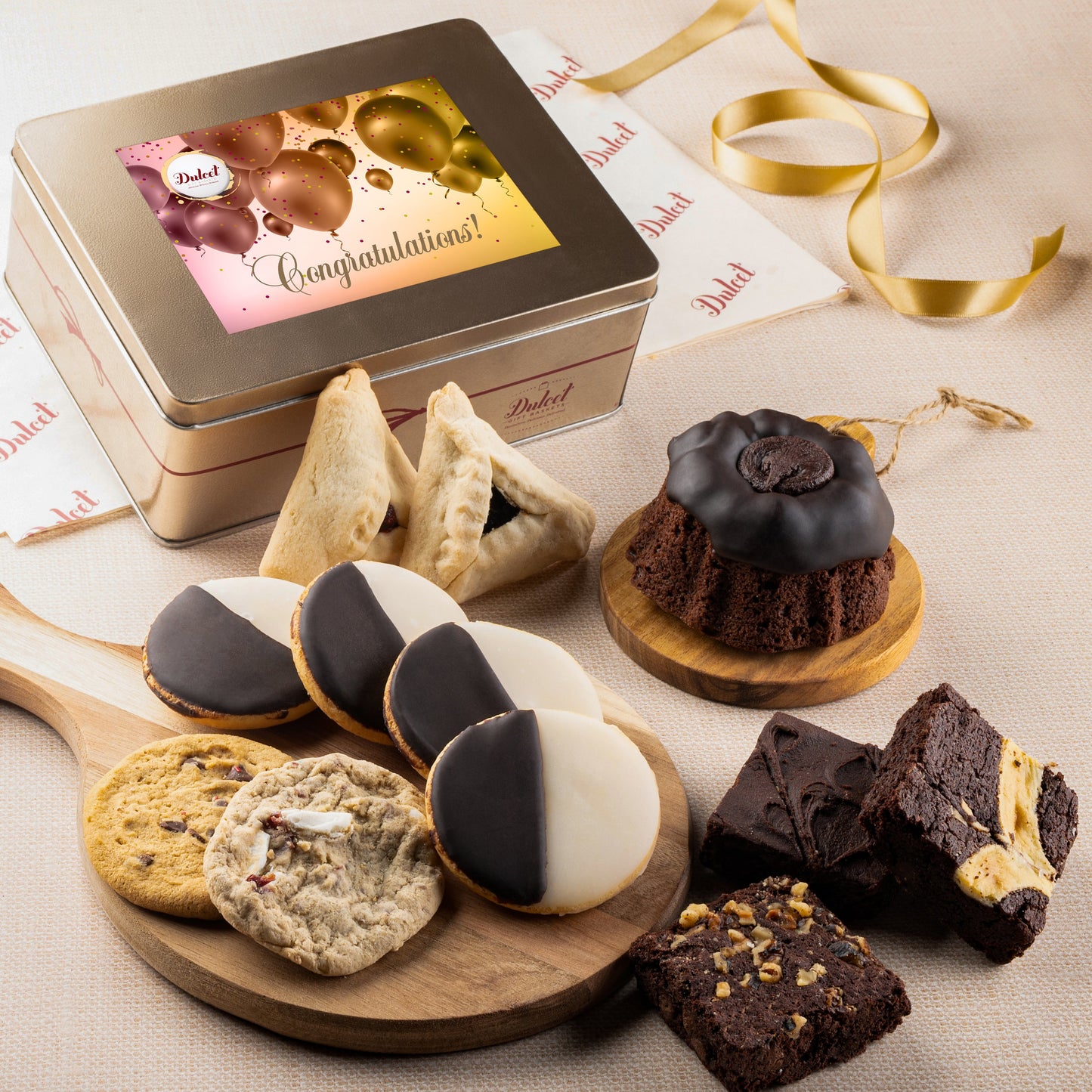 Classic Cookie and Brownie Keepsake Gift Tin