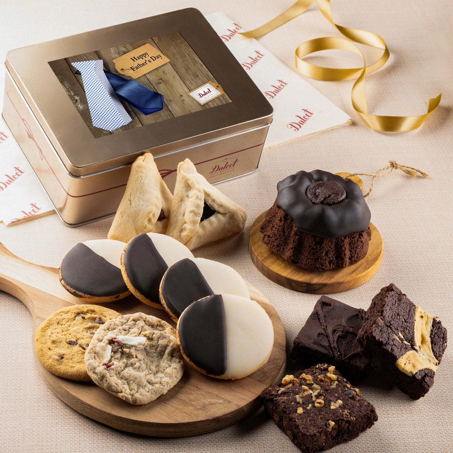 Classic Cookie and Brownie Keepsake Gift Tin