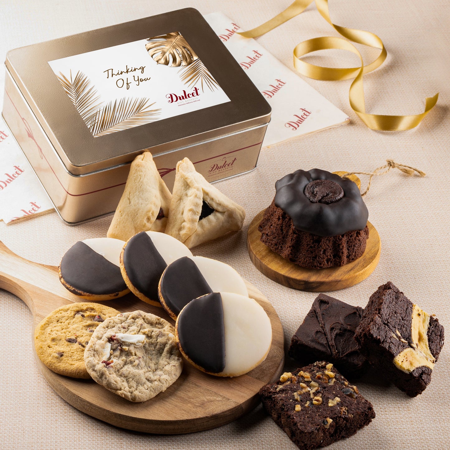 Classic Cookie and Brownie Keepsake Gift Tin