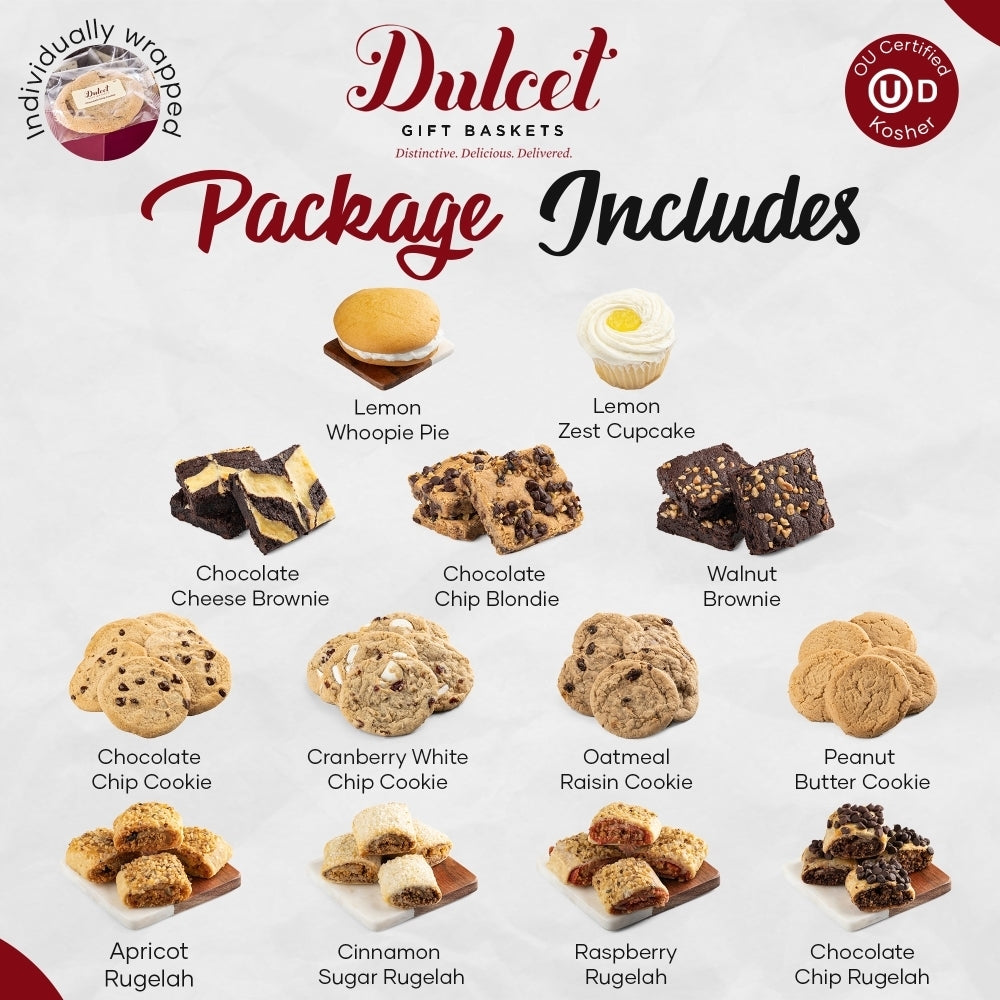Deluxe Sweet Treats Wicker Basket