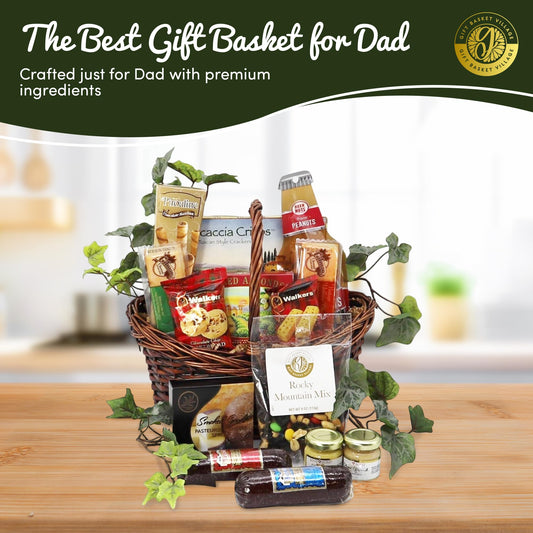 Dad's Gourmet Favorites Snack Basket