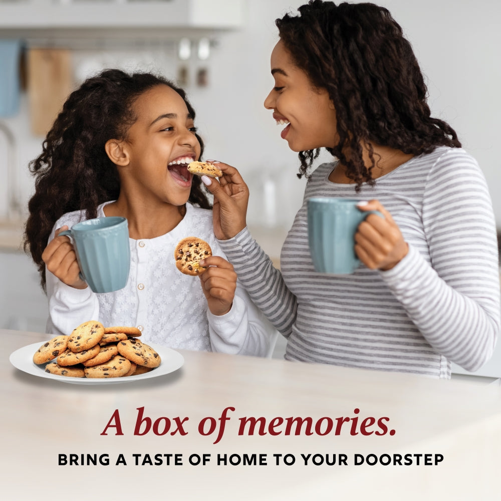 Favorite Chocolate Chips and Chocolate Crinkle Cookie Gift Box