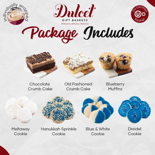 Deluxe White Hanukkah Gift Box