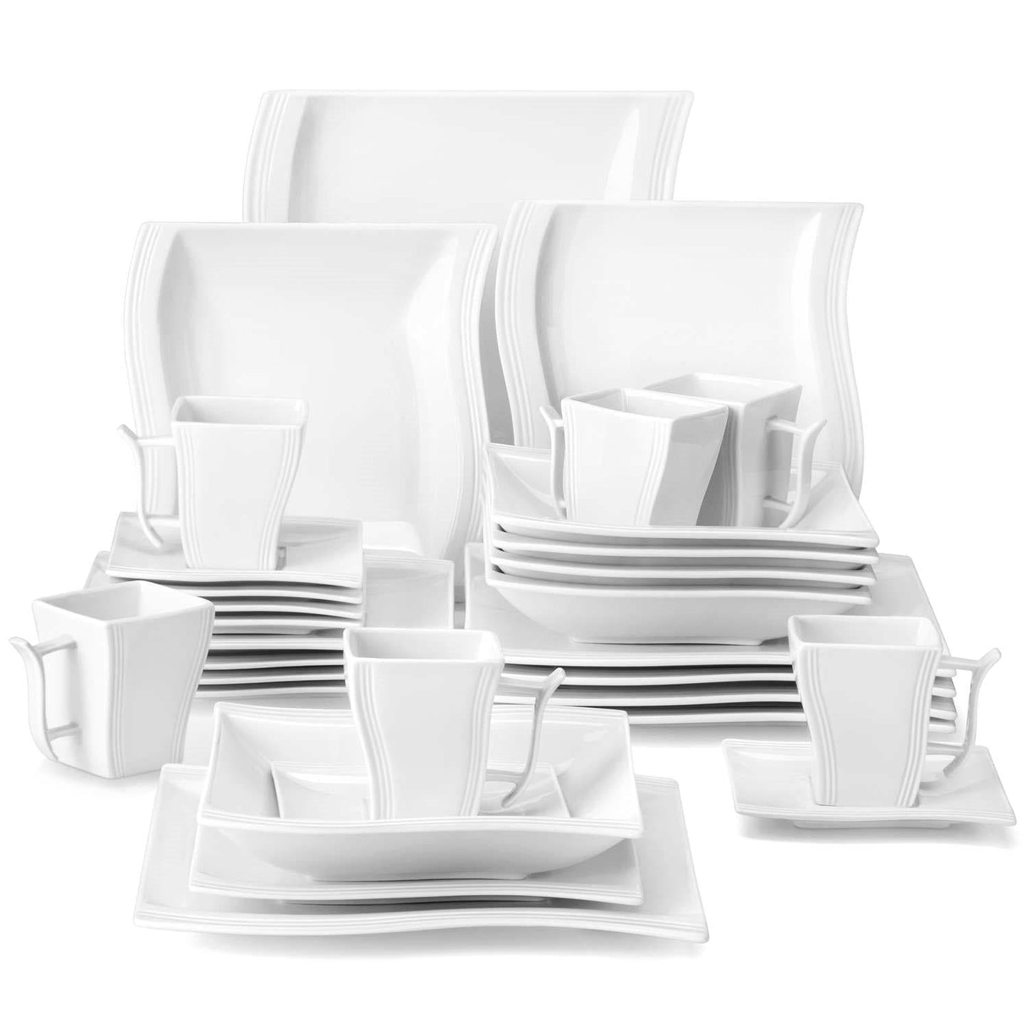 Classy 30 Piece Dinnerware Set