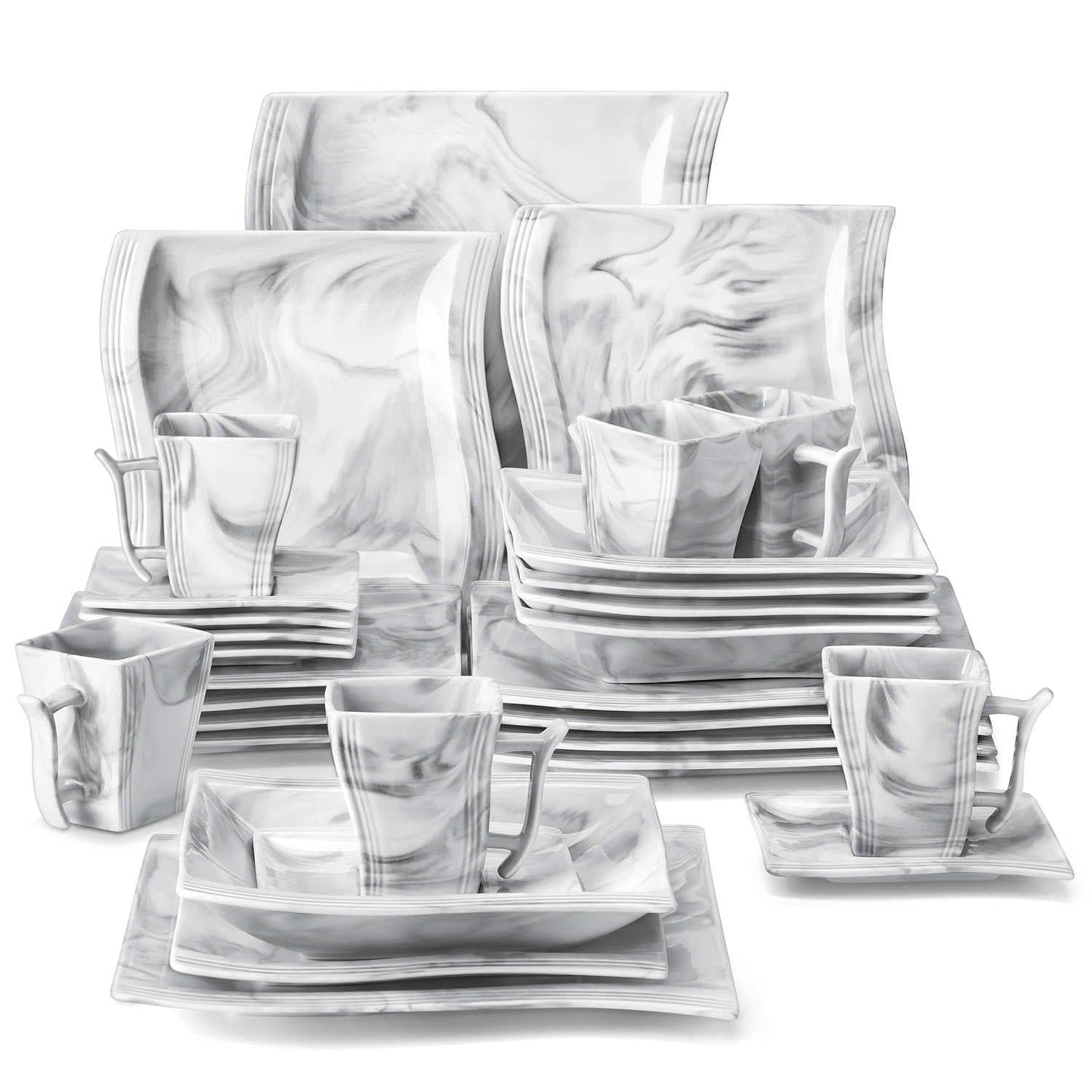 Classy 30 Piece Dinnerware Set
