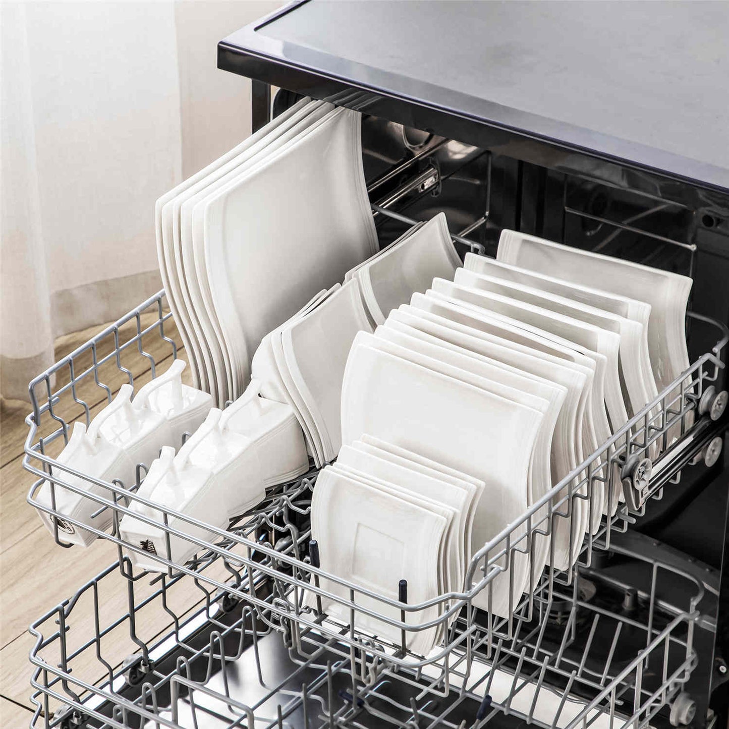 Premium Marble 36 Piece Dinnerware Set