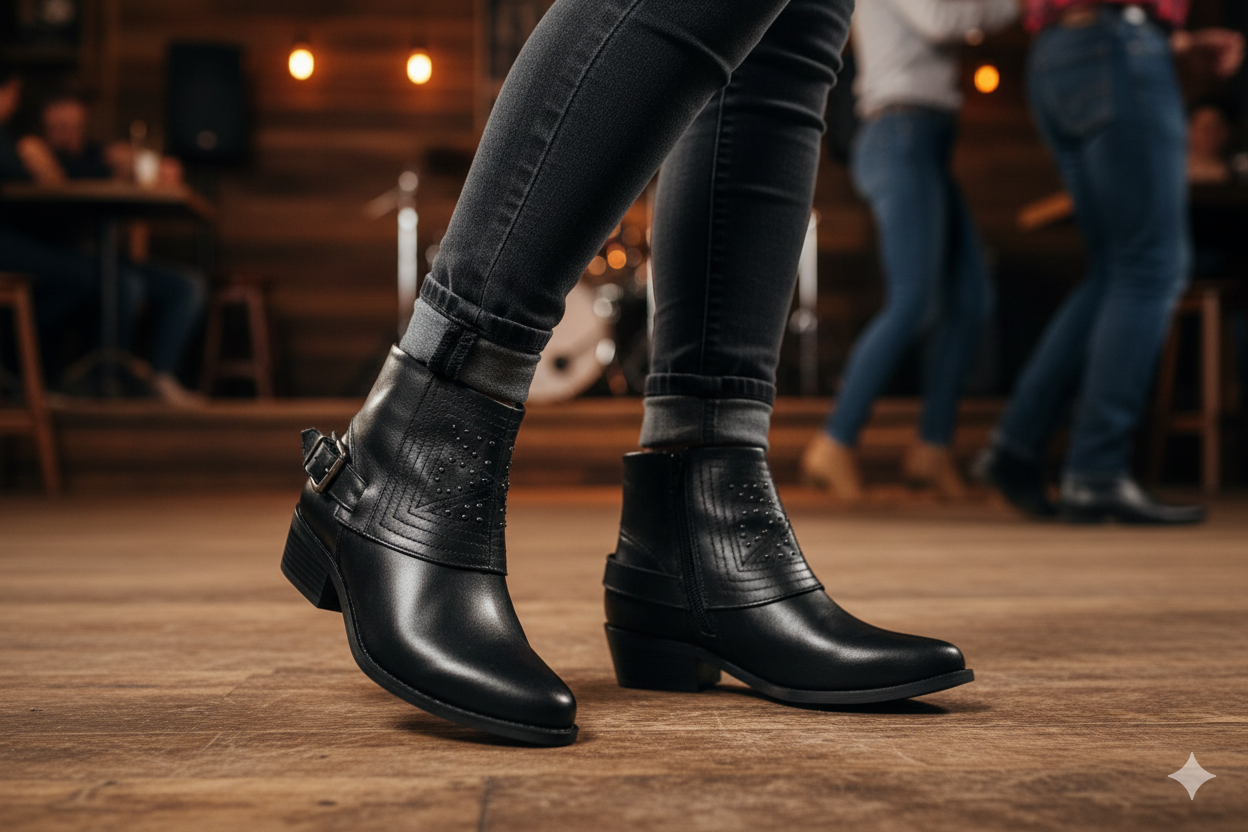 Jully Western Ankle Boot