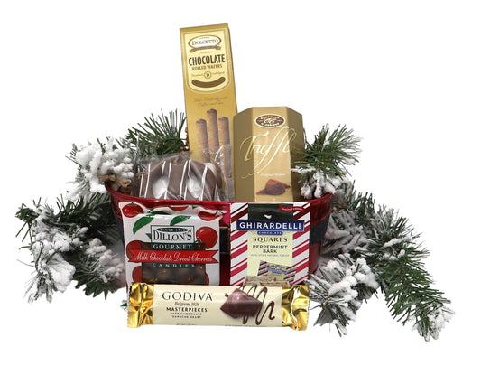 Celebrations Holiday Gift Basket for Christmas