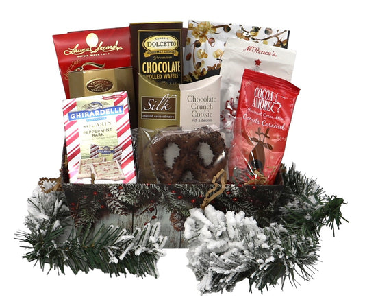 Deluxe Christmas Gift Basket