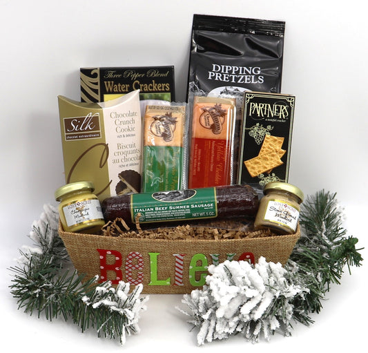 Santa's Sampler Medium Gift Basket