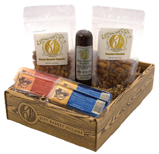 Savory Snack Sampler Gift Basket
