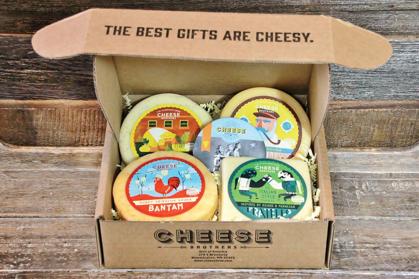 The Sampler Wisconsin Cheese 4-Pack