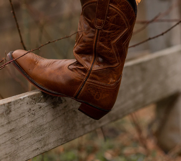 Country Girl Square Toe Western Boot, Tuff Rider