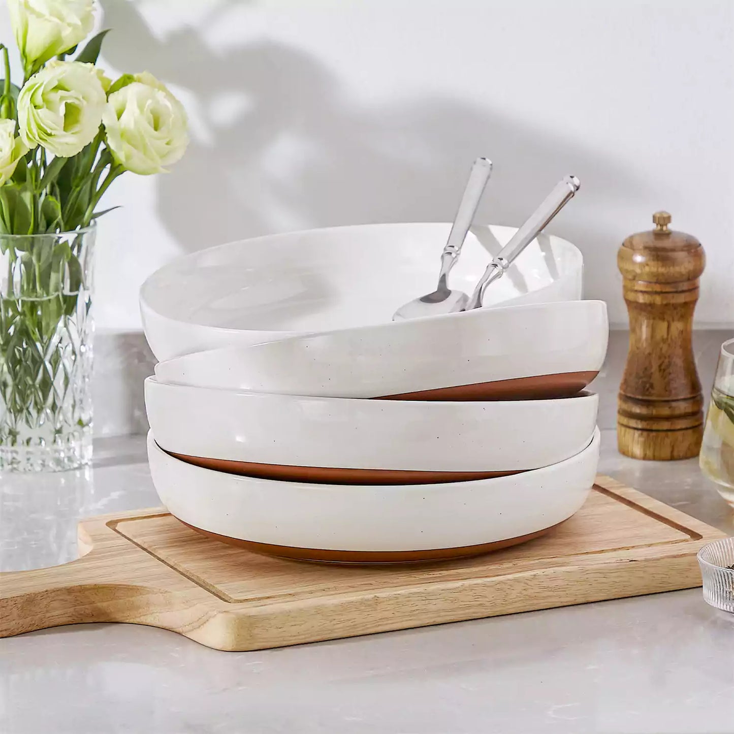 Deluxe Pasta Bowls Set of 4