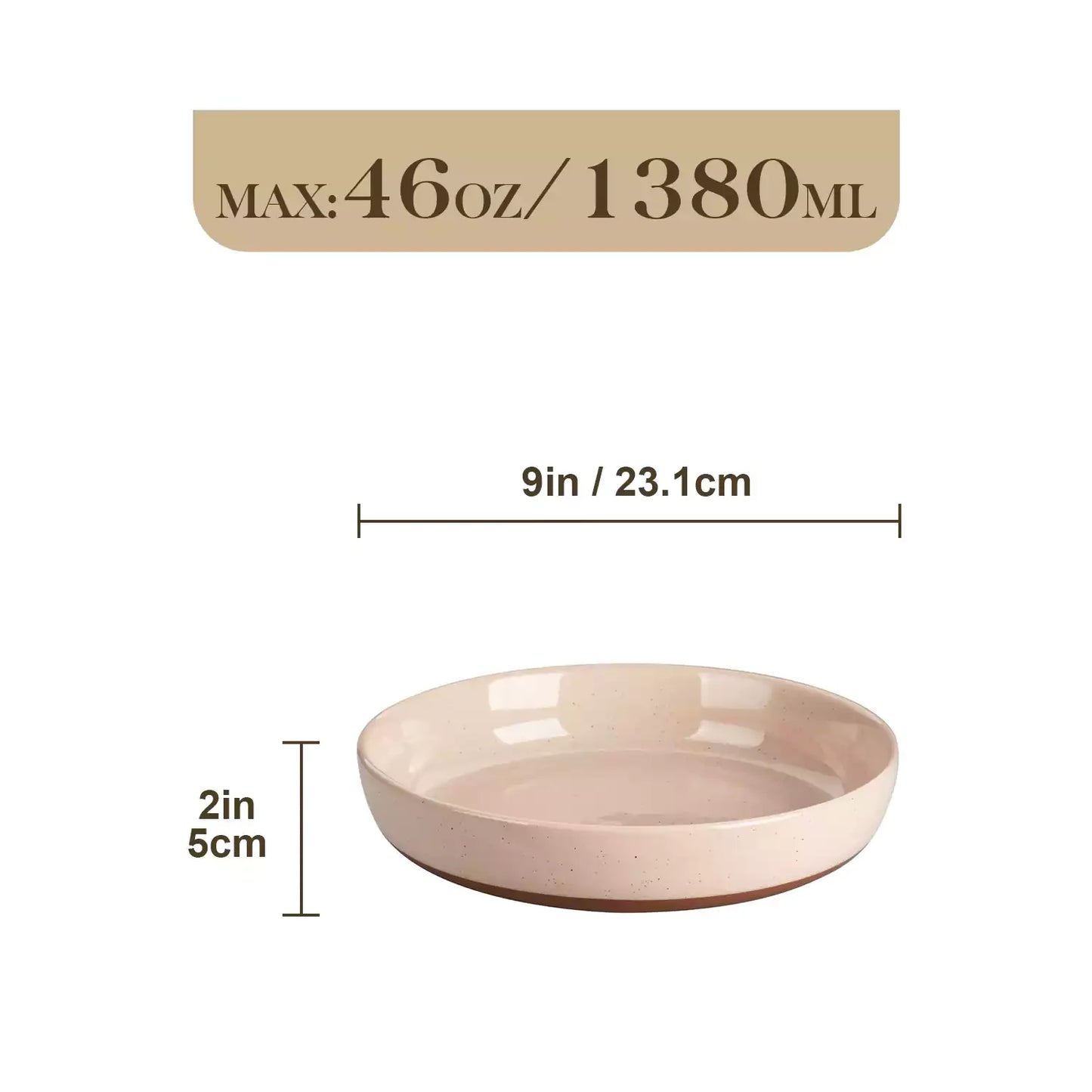 Deluxe Pasta Bowls Set of 4