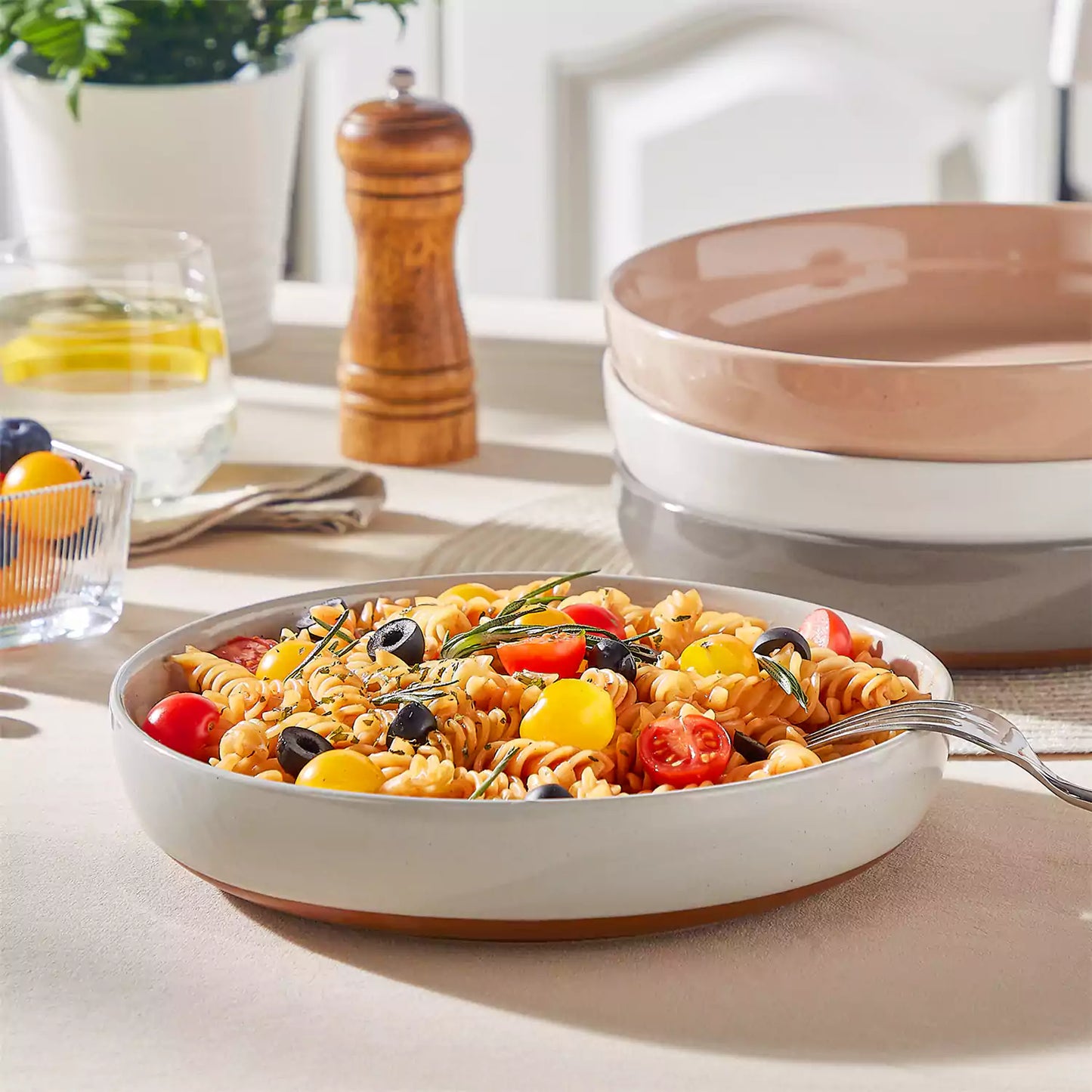 Deluxe Pasta Bowls Set of 4