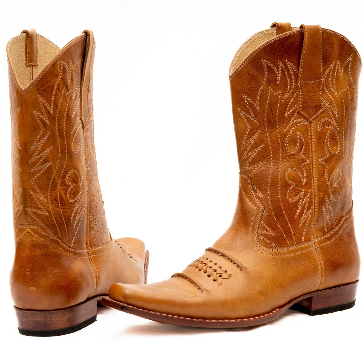 Men's Braid Cowboy Boots
