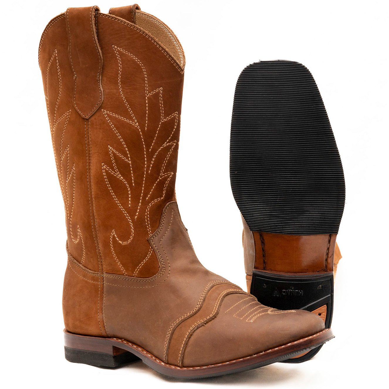 Men's Cowboy Boots with Brazilian Toe