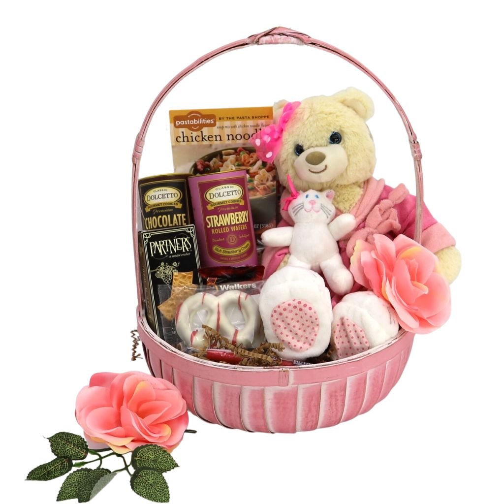 Teddy Bear Gift Basket