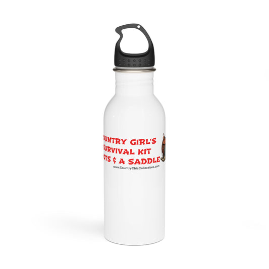 Country Girl Stainless Steel Bottle, 20 oz.