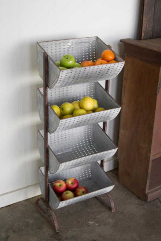 Rustic Inspired Display Tower