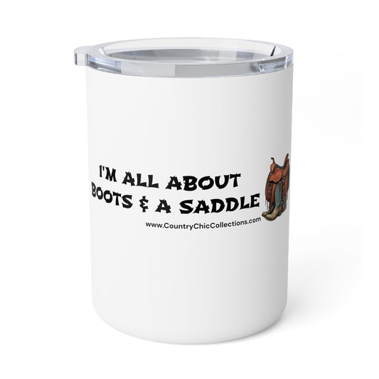 Boots and Saddle Insulated Tumbler