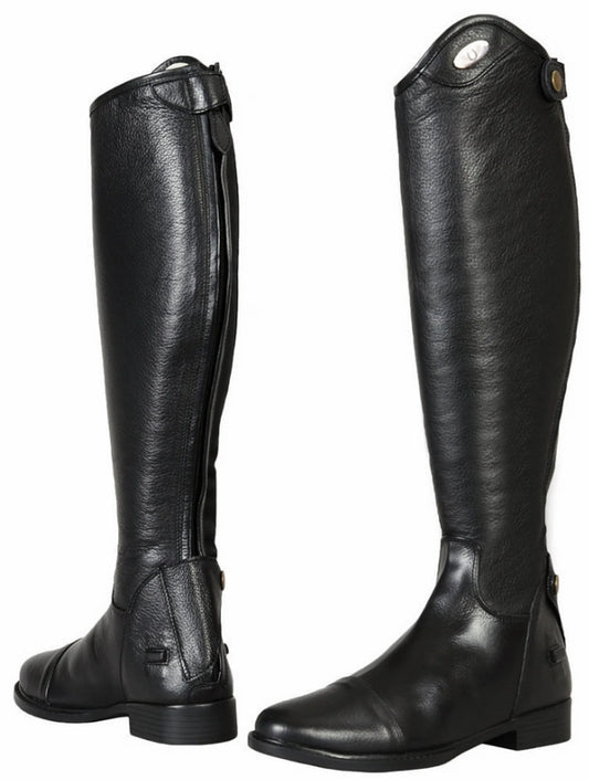 Ladies Black Belmont Dress Boots, Tuff Rider