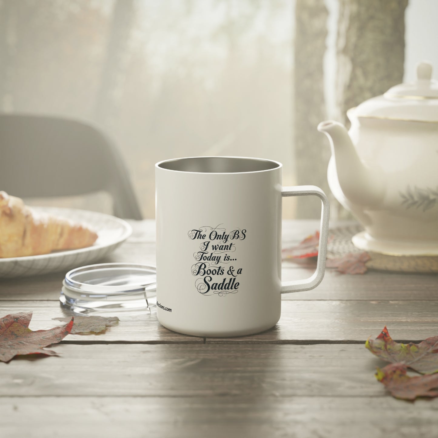 Charming Country Girl's Insulated Mug