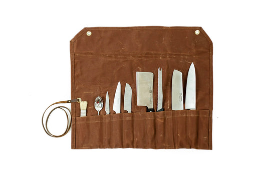 Elite Chef Knife Roll Set