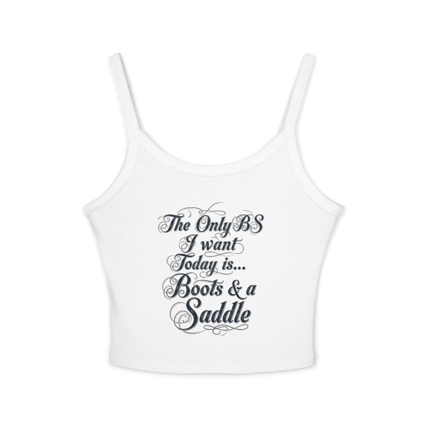 Cowgirl Horse Lovers Spaghetti Strap Tank Top