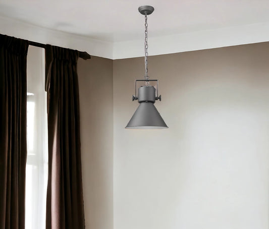 Crew Gray Pendant