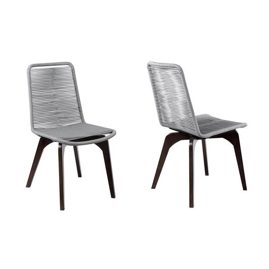 Outdoor Solid Chairs built to withstand the elements, Set of Two