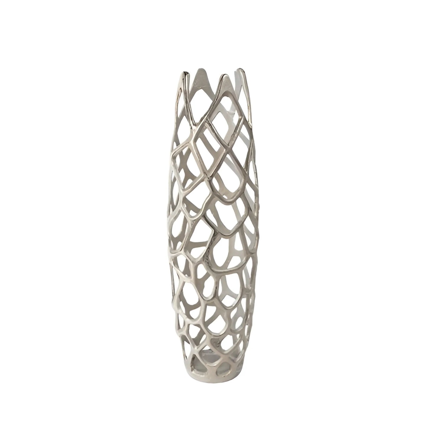 The Stunner Aluminum Floor Vase – Sleek Sophistication Meets Durable Modern Design