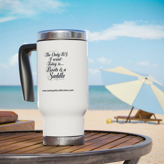 Stainless Steel Travel Mug for Horse Lovers