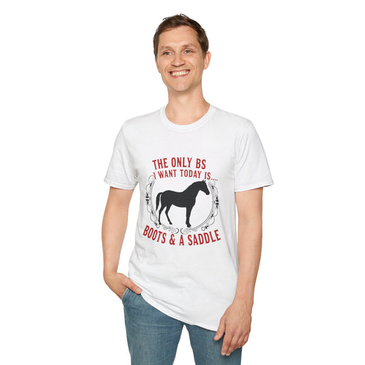 Horse Lovers Unisex T-Shirt, Funny Equestrian Tee