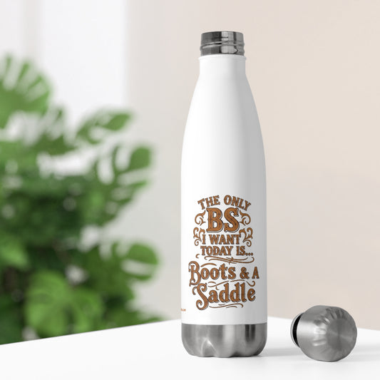 Western-Themed Insulated Bottle - Perfect for Cowgirls & Cowboys on their Outdoor Adventures