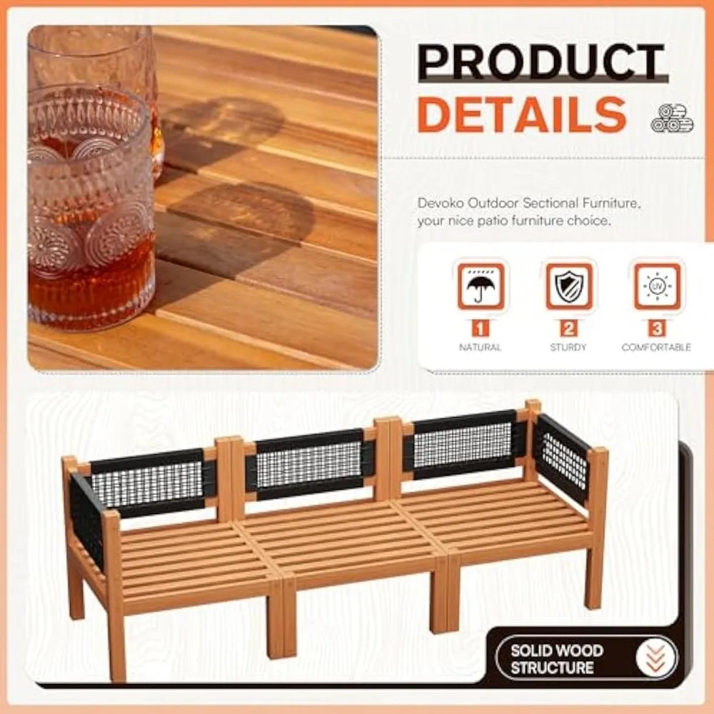 Havenwood Acacia Outdoor Set – Handcrafted Elegance for Timeless Outdoor Living