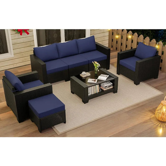 Country Chic Outdoor Patio Furniture Set